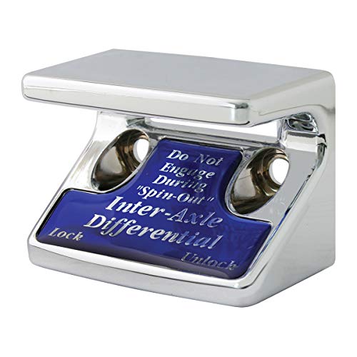 GG Grand General 96061 Chrome Switch Guard with Blue Axle Differential Sticker…