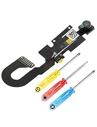 Cámara frontal para iPhone 7 7 MP Detección de rostros Hdr Sensor de luz de proximidad Flex incl micofon Cable instalado 3 x Destornillador para instalación por MMOBIEL