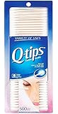 Q-Tips Cotton Swabs, 500 Count, (Pack of 2)