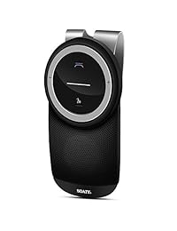 SOAIY S61   Kit manos libres Bluetooth 4.1 para coche con encendido automático, se conecta con Siri y  Assistant, inalámbrico en manos libres para coche, altavoz de 3 W, fácil instalación
