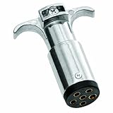 Tow Ready 118037 Metal Trailer End 6-Way Flat Pin Connector