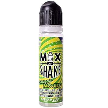 Silver CIG Premium Liquid E-Liquids E-Shisha Mix n’ Shake Mojito 50ml ohne Nikotin