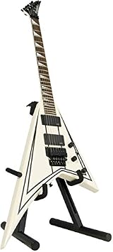 Fender Universal A-Frame Electric Stand Adjustable Width Padded Arms Black view 2