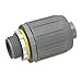 Arlington NMLT5-25 SNAP2IT Straight Connector for Liquid-Tight Conduit, Push-On Installation, 1/2-Inch, Non-Metallic, 25-Pack