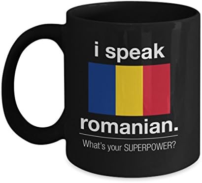 Romanian Mug-I Speak Romanian.Whats's Your Superpower?-Romanian Coffee Mug-Romanian Gifts