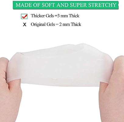 silicone heel cups for cracked heels