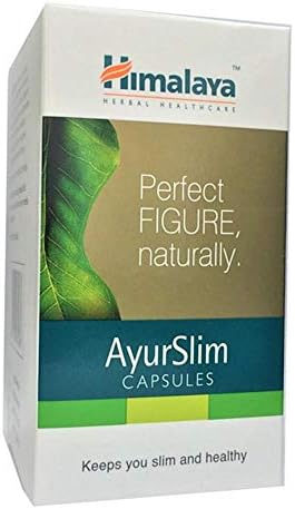 Himalaya Herbals Ayurslim – 3 Boxes, 180 Capsules – Official USA, Ayurvedic Fat Burner, Exp 2028