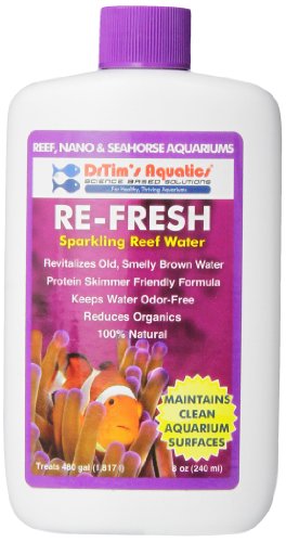 DrTim's Aquatics Re-Fresh Aquarium Revitalizer for Reef and Nano Aquariums, 8-Ounce