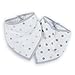 aden by aden + anais bandana bibs 2-Pack; elephants 2-pack