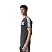 adidas Originals Men's Tops Curated Tee, Black Melange, Large
