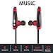 G-Cord Wireless Bluetooth 4.1 Sport Headphones Sweatproof Noise Cancelling In-Ear Earbuds with Stereo Sound
