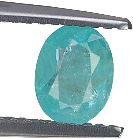 Ploythai 0.60CT Awesome AA Oval Copper Bearing Blue PARAIBA Tourmaline