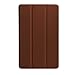 NEWSTYLE Case for Fire 7 2015 - Ultra Slim Shell Lightweight Tri-fold Stand Cover for Amazon Fire 7 Inch Tablet(5th Generation 2015 release ONLY), Brown