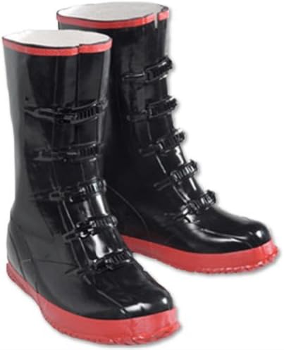 5 Buckle Rubber Over-shoe Boots size 8