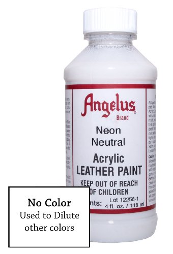 Angelus Neon Acrylic Leather Paint-4oz.- Neon / Neutral Reducer