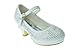 Link Girls Kids Dana-53K Rhinestone Heel Platform Dress Pumps