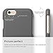 iPhone 6 Case, elago® [Glide][Soft Feel Dark Grey] - [Mix and Match][Premium Armor][True Fit] – for iPhone 6 Only
