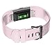 RedTaro Replacement Bands Compatible with Fitbit Charge 2, Classic & Special Edition Adjustable Sport Wristbands for Fitbit Charge 2 Women Men Large Small Pink