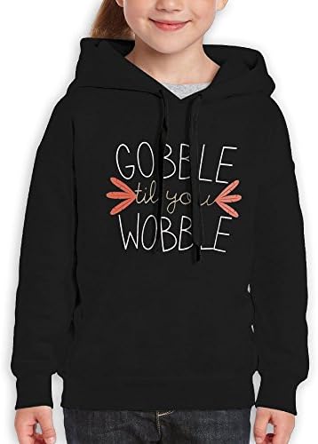 JJLS Thanksgiving Unisex Realistic 3d Digital Print Pullover Hoodie Sweatshirt For Kid