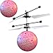 GOODCULLER RC Flying Ball,Hand Flying UFO Ball Drone Helicopter Ball Built-in Shinning LED Lighting Flashing Light Aircraft Helicopter Induction Toy Electronic Light-Up Toys for Kids Teenagers