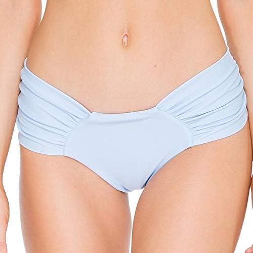 Luli Fama Women's Cosita Buena Scrunch Panty Ruched Back Bikini Bottom