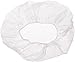 Keystone 110NWI-10-24-WBG White Lightweight Polypropylene Bouffant Cap, 24