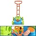 Toysery Bubble Lawn Mower Toy with Realistic Sounds. Push-Along Bubble Blower Toys for Boys and Girls