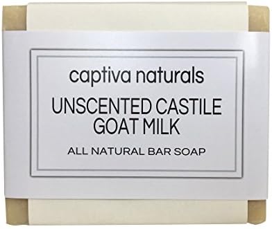 Captiva Naturals | Unscented Castile Goat Milk Bar Soap