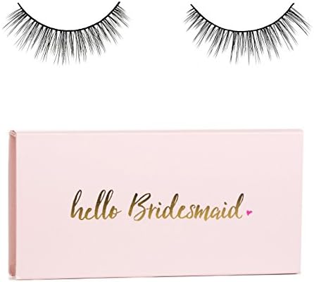 Icona Lashes Premium Quality False Eyelashes | Fairy Tale | Natural Look &amp; Feel | Reusable | Handmade | Cruelty Free (Bridesmaid Packaging)