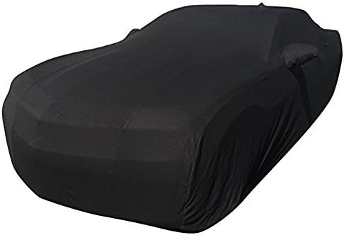 AutoEmpire Car Cover Ultraguard Stretch Satin Indoor Car Cover Full Size Waterproof Car Cover For 2010-2016 Chevy Camaro (For Camaro)