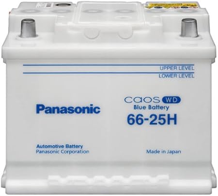 Amazon Panasonic パナソニック 輸入車バッテリー Blue Battery カオス N 66 25h Wd カー バッテリー 車 バイク