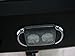 u-Box Chrome Roof Reading Light Cover Trim for 2011-2016 Jeep Wrangler 4-Door - Set