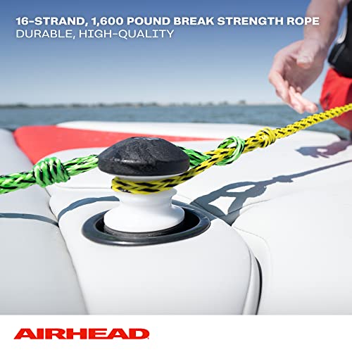 Airhead Water Ski Rope with Radius Handle, 3 Section for Water Skis