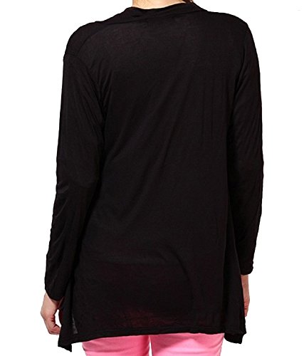 style shell black women's cotton shrug