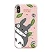 for iPhone 8 Plus Case, for iPhone 7 Plus Cover, Cute Cartoon Anime Full-Print Soft Case Cover for iPhone Xs Max XR 6S 7 8 Plus (Pink, for iPhone 7 Plus/8 Plus)