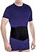 Original Ergonomic Umbilical Navel Hernia Belt (New Model) / Abdominal Support Brace Medium Black