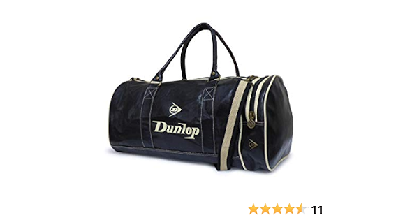 Dunlop - Bolsa Deportiva Para Gimnasio, Diseño Retro, Color Negro : Amazon.es:  Deportes y aire libre