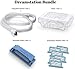 Philips Respironics Dreamstation Cpap & BIPAP Supplies Bundle - Includes Heated Tube (Qty-1)/Water Tank (Qty-1)/Reusable Pollen Filter(Qty-1)/Disposable Ultra Fine Filters(Qty-6)