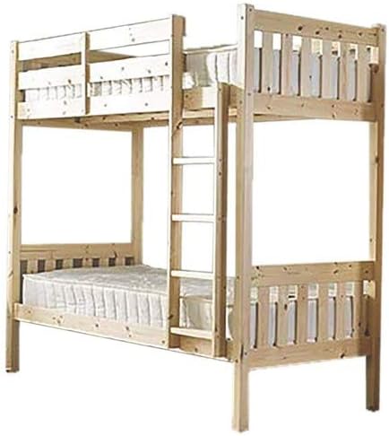 STRICTLY BEDS&BUNKSCypress Short Bunk Bed with Sprung Mattresses (15 cm), 2ft 6 x 5ft 9 Single