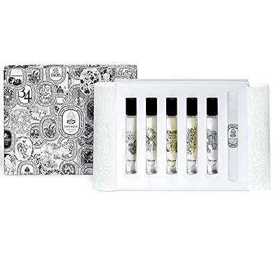 Diptyque Eau de Toilette Travel Spray 0.25 Fl Oz Pack of 5 Set for Men and Women