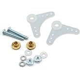 Du-Bro 167 90 Degree Nylon Bellcrank Assembly (2-Pack)