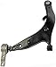 Dorman 521-080 Front Passenger Side Lower Suspension Control Arm and Ball Joint Assembly Compatible with Select Nissan Models