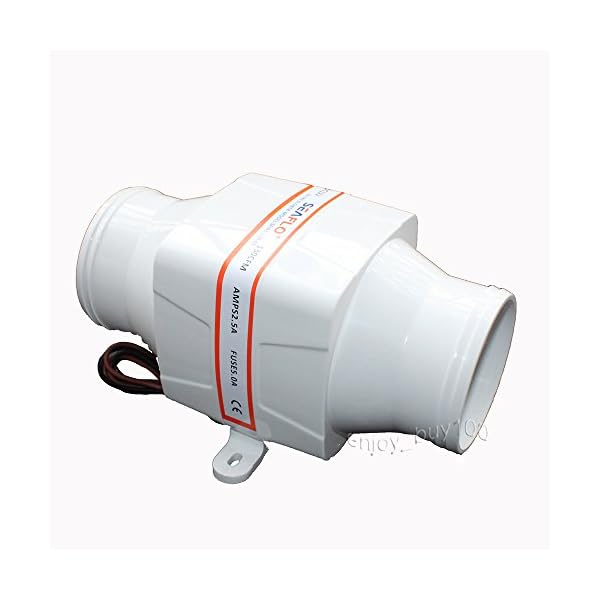 In-Line-Blower-12V-Marine-Cool-Fan-Ventilation-Boat-Bilge-3