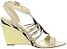 Calvin Klein Women's Marion Shiny S Nappa Wedge Sandal