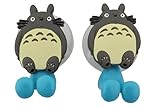 Finex® My Neighbor Totoro Toothbrush Holders *Set of 2* with Suction Cup for wall in bathroom