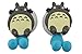 Finex® My Neighbor Totoro Toothbrush Holders *Set of 2* with Suction Cup for wall in bathroom