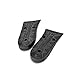 Flexzion Unisex Increase Insole 2 Layer Height Shoes Heel Full Insert Lift Elevator Air Cushion Pad 5cm (Approximately 2 inches) Taller for Adult Men Women Size USA 4.5-9