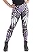 Ladies Skulls Printed Capri Tights YOGA Pants Skinny Leggings One Size