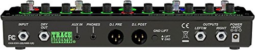 Trace Elliot 03616150 Transit A Acoustic Guitar Preamp Pedal w/ Bag, Cloth, and 2 Cables