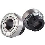 XiKe 2 Pack Auger Impeller Bearing SA204-12, Replaces Rotary 10265, MTD 741-0309, 941-0309, 741-0310, 941-0310. Applicable MTD Snowblowers.